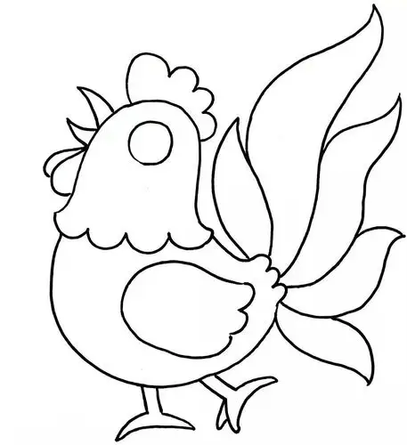 石家庄市实验小学小课堂--一,二年级美术3月24日美术《大公鸡》