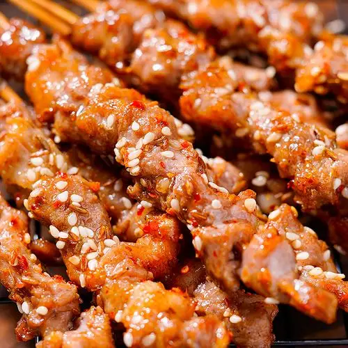 烧烤木屋食材羊腩肉串烤串羊肉串串串户外半成品羊肉串