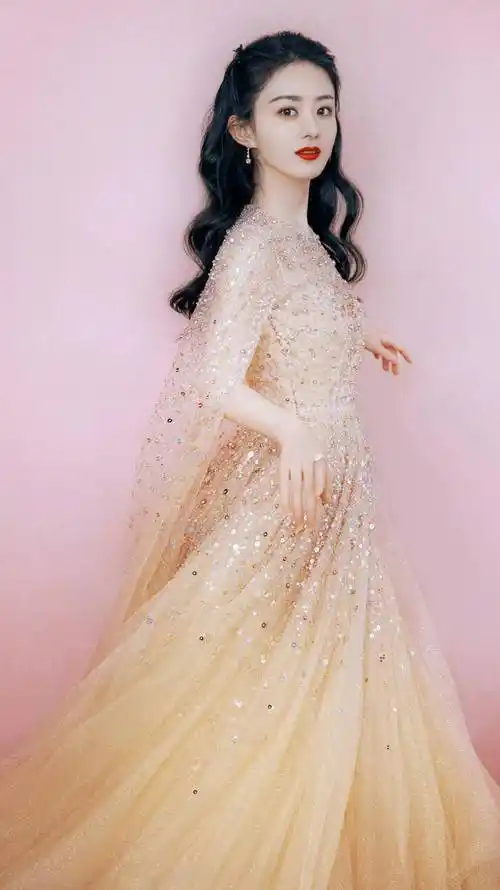 女星赵丽颖的神仙颜值:天上仙子下凡尘_赵丽颖_仙子