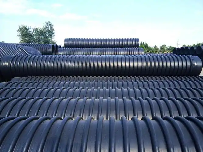 hdpe缠绕结构壁管克拉管