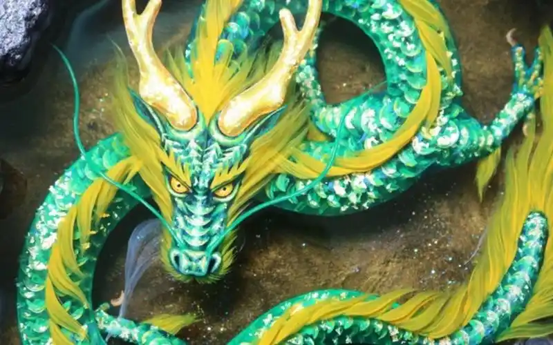 活动作品神话中的四大神兽东方青龙