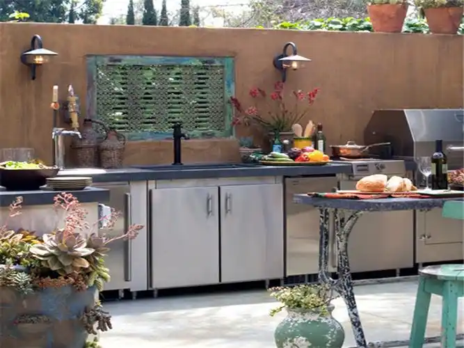 户外厨房-庭院设计案例