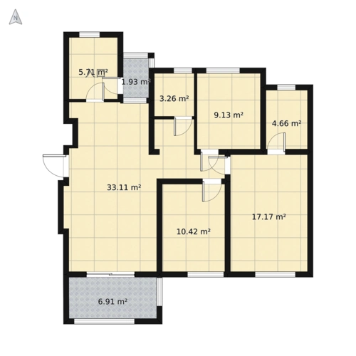 中电颐和家园户型图