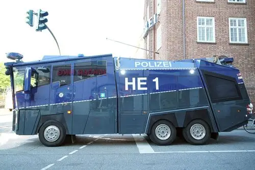 德国防暴警车