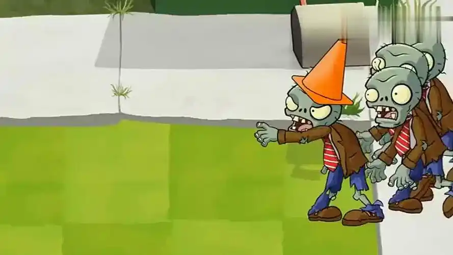 植物大战僵尸:路障僵尸有了新武器