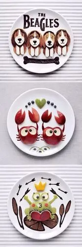 晒晒美图 | 这么可爱的食物拼盘,灵魂都被治愈了