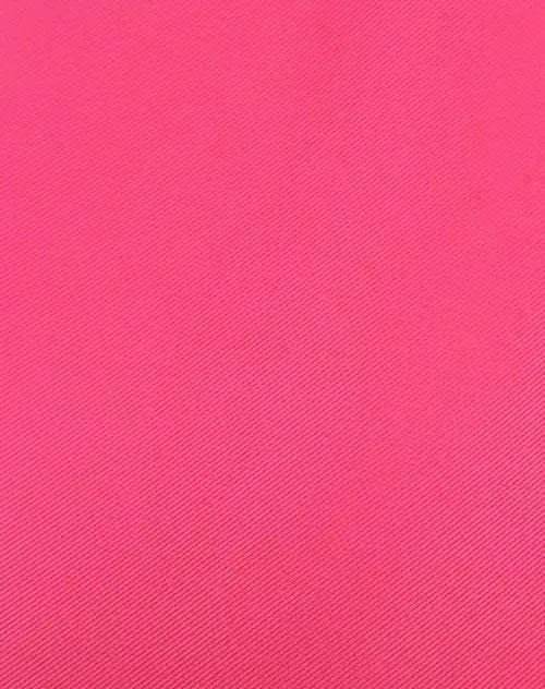 浅玫红色圆领长袖大衣