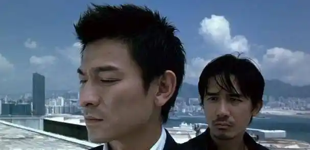 《无间道》:天台对决,刘德华给观众最好的自己_刘建明_梁朝伟_林家栋