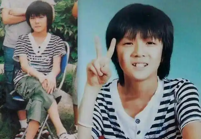 金钟仁哥哥小时候就透露出一种沉稳安静的气质了.