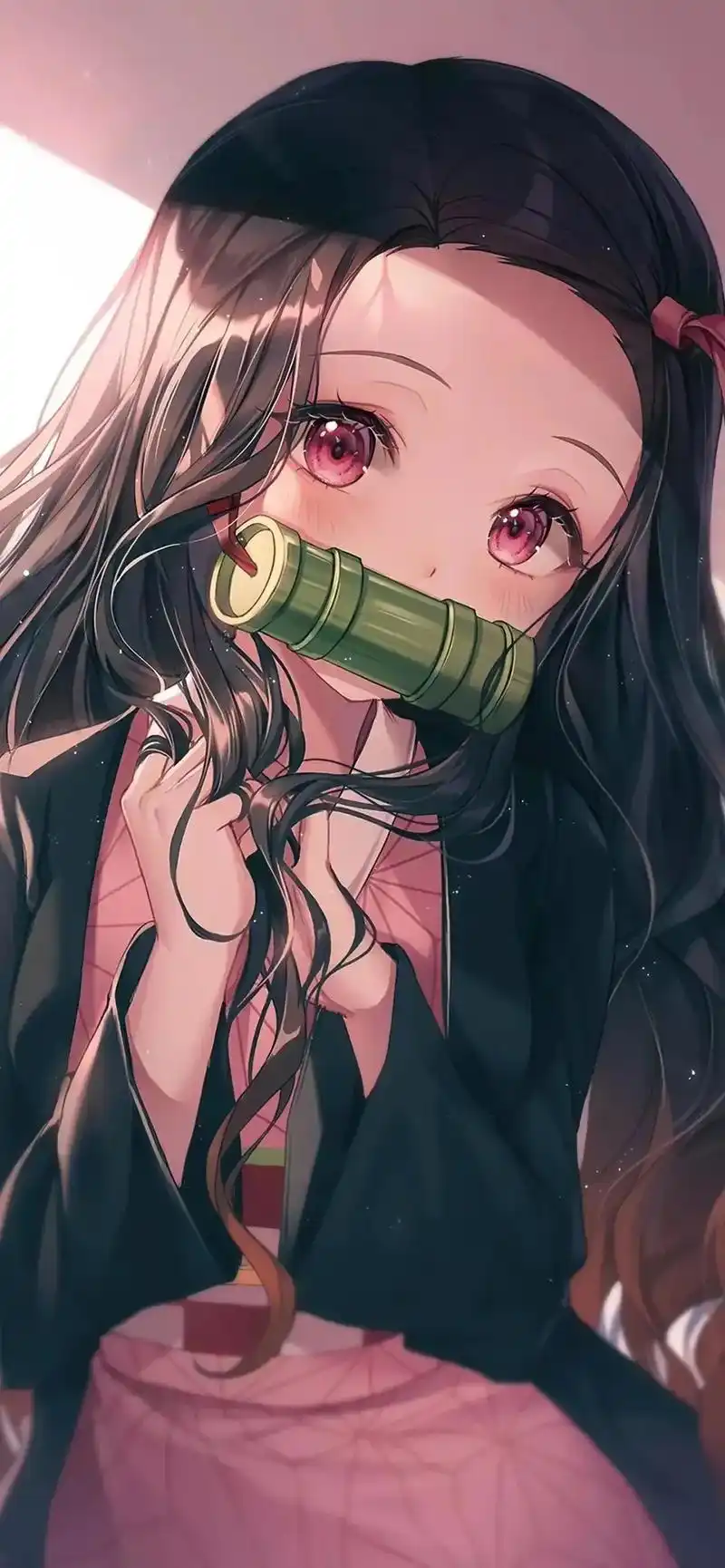 鬼灭之刃灶门祢豆子手机壁纸