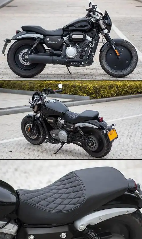 金吉拉300加长坐垫奔达改装双人座垫加宽改软舒适后座毛毛虫加厚 亚