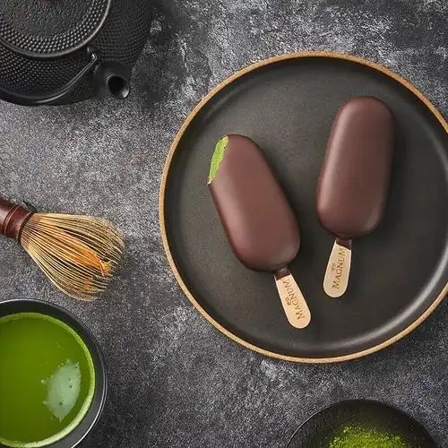 梦龙抹茶口味冰淇淋家庭装64g4支雪糕新老包装随机发货