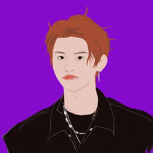 耶临摹了一张鬼哥 画技拙劣见谅鬼哥最近那个大背头好帅#小鬼王琳凯