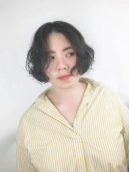 脸胖脸大适合剪短发吗