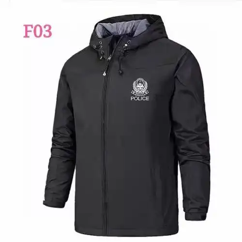 汉中22制式公安警察通勤春秋款冲锋衣