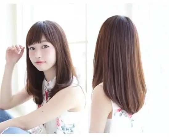 甜美系中长发发型推荐 完美演绎清纯甜美女神范儿