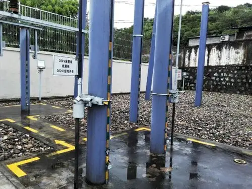 蔓耗变电站五防系统大修图片