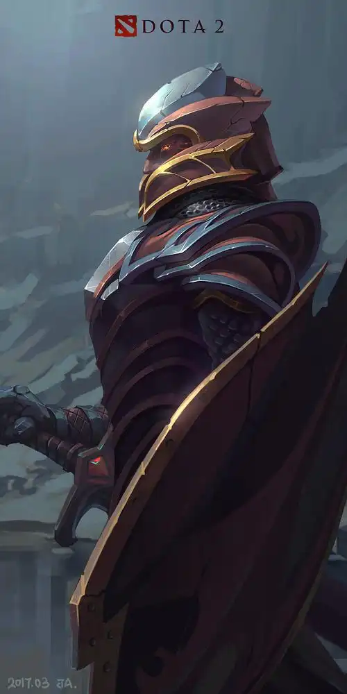 dota2同人6张助阵ti7一起再发一次大图