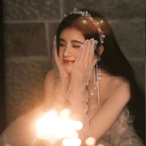 鞠婧祎同款千金风氛围感圣诞生日发箍水钻水晶花朵公主甜美发饰