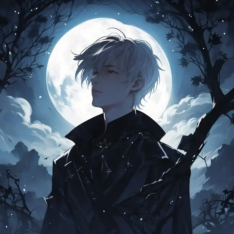 这些黑暗系男头像,如同内心深处的写照,透露出不为人知的秘密.