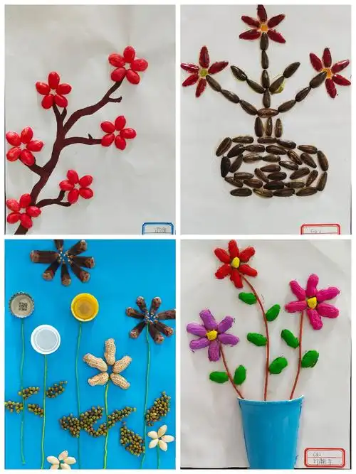 废物也能变成艺术品?快来围观大街岭小学废物粘贴画作品展