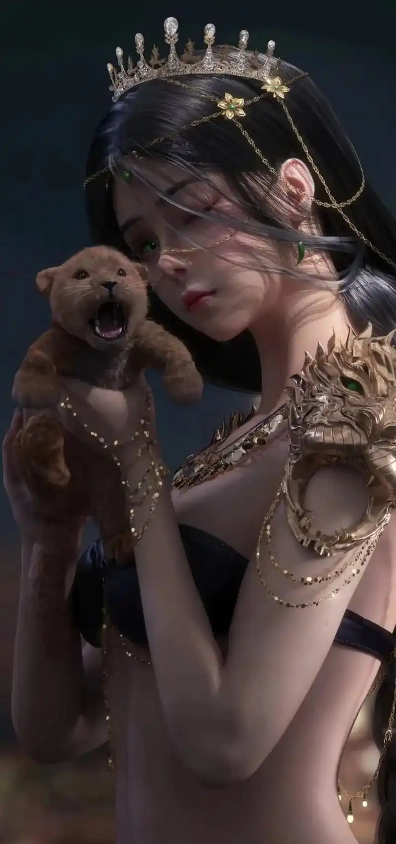 鬼刀冰公主 #动漫壁纸  - 抖音