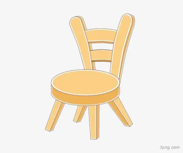 卡通凳子png素材透明免抠图片节日元素