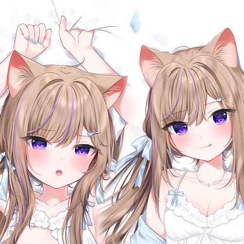 mafuyu 猫耳等身抱枕动漫日本二次元宅男枕套定制