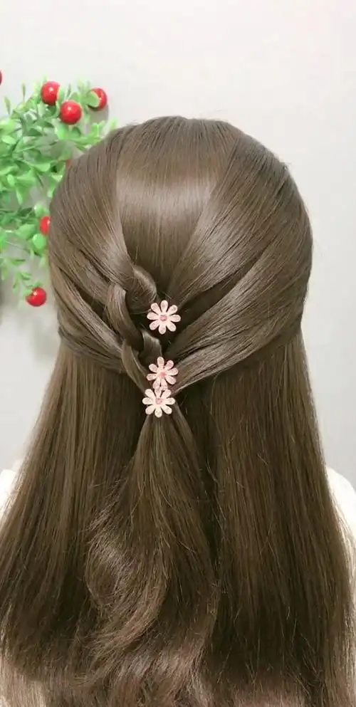 快要憋疯的你#披肩编发这样编,你就是小仙女