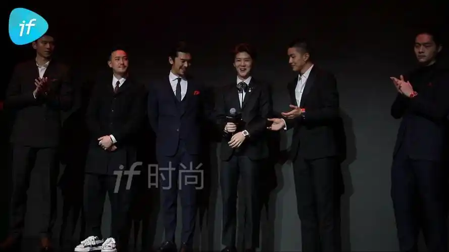 鹿晗,陈柏霖,屈楚萧,宁泽涛亮相爱彼活动,一起合作过