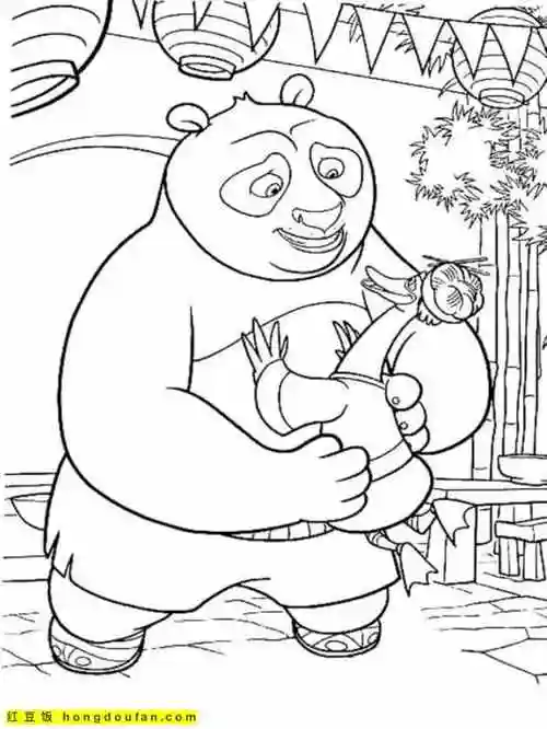 红豆饭小学生简笔画大全