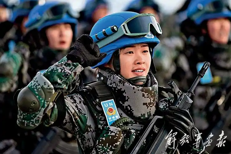 "中国蓝盔" 为和平出征