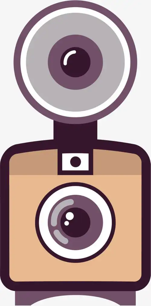 卡通照相机素材