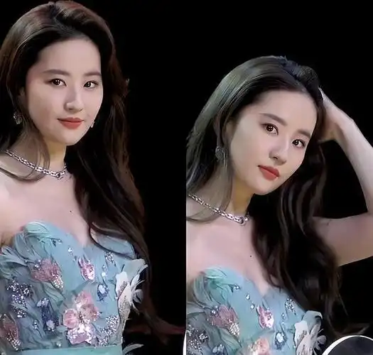 刘亦菲因其出众的容貌被广大网友赞誉为"神颜",她不论是在化妆还是