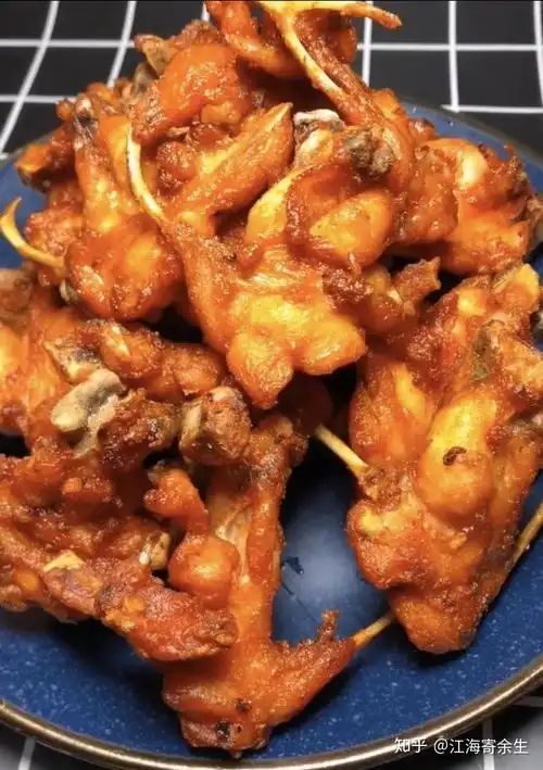 千金不换街边小吃之炸鸡锁骨具体步骤