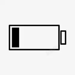 低电量电量图标
