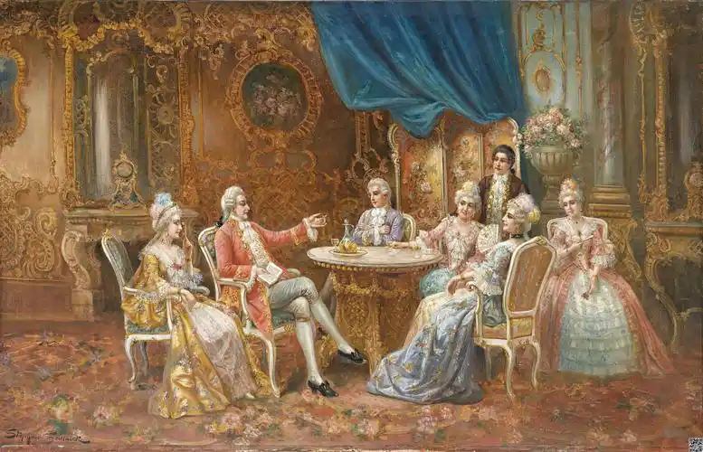 17-19世纪欧洲宫廷油画图集5