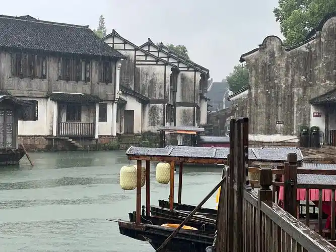 乌镇美景尽收眼底.晴乌镇不如雨乌镇,今日体验到了烟雨江南[爱 - 抖音