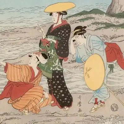 日本江户时代大师——喜多川歌麿笔下的浮世绘美人画