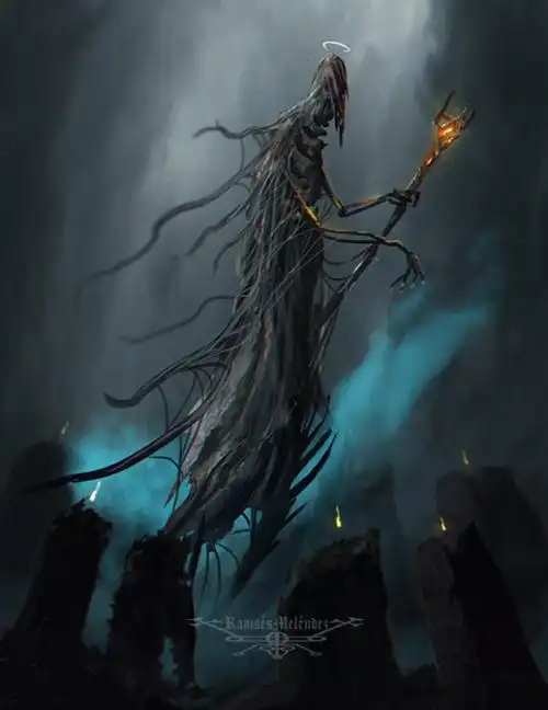 超酷的各种幽灵原画这可能就是我们内心的那些幽灵吧