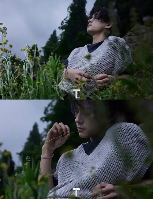 易烊千玺t六月刊封面大片