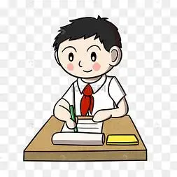 卡通儿童小学生幼儿学习手牵手