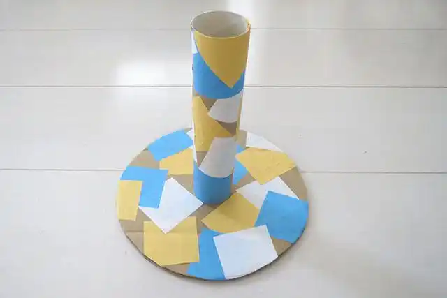 环保手工怎么用废旧材料制作套圈玩具步骤图解