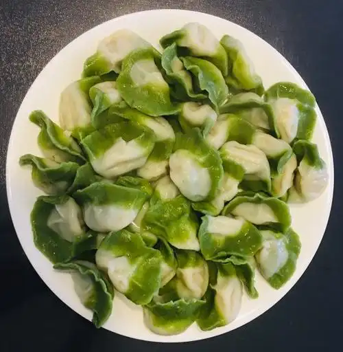 手机用户0657_i17n做的白菜(摆财)饺子,详细可爱*^o^*版