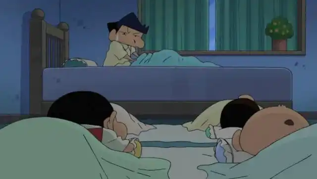 小新擅自叫了大家去风间家过夜风间一晚上要被小新气疯