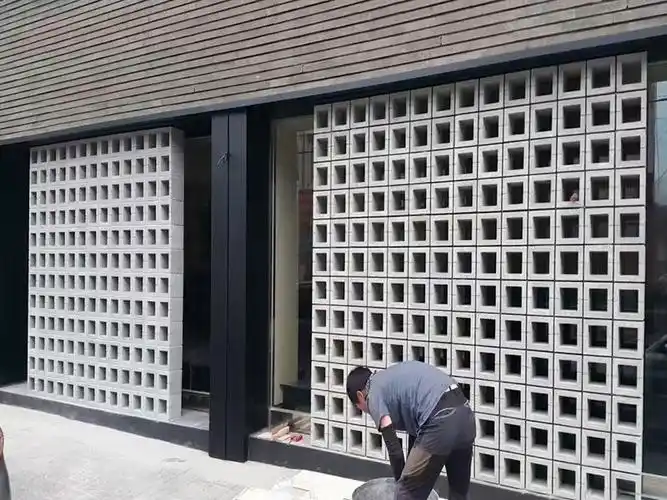 德骊嘉空心砖镂空砖单孔多孔砖装饰砖隔断墙网红砖水泥立体正方形砌墙