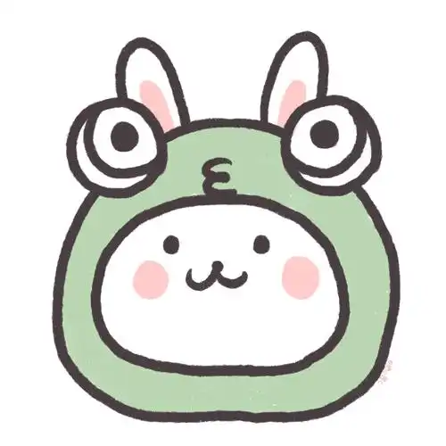 今日份丨小兔兔卡通 头像 姐妹头 无水印