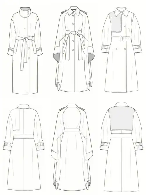 软件:ai#服装设计  #服装设计款式图  #服装款式图  #服装设计素材之