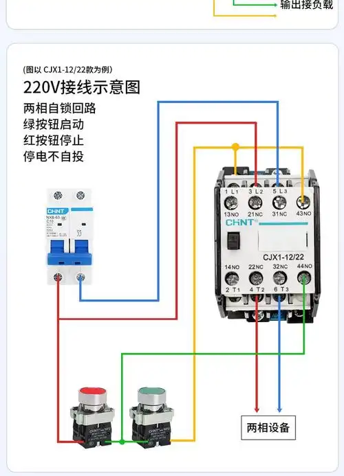 正泰交流接触器 cjx1