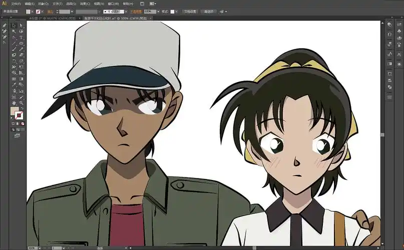 名侦探柯南服部平次and远山和叶